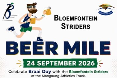 Bloemfontein Striders Beer mile