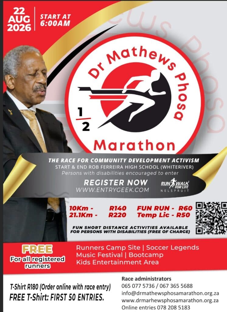 Dr Mathews Phosa Half Marathon