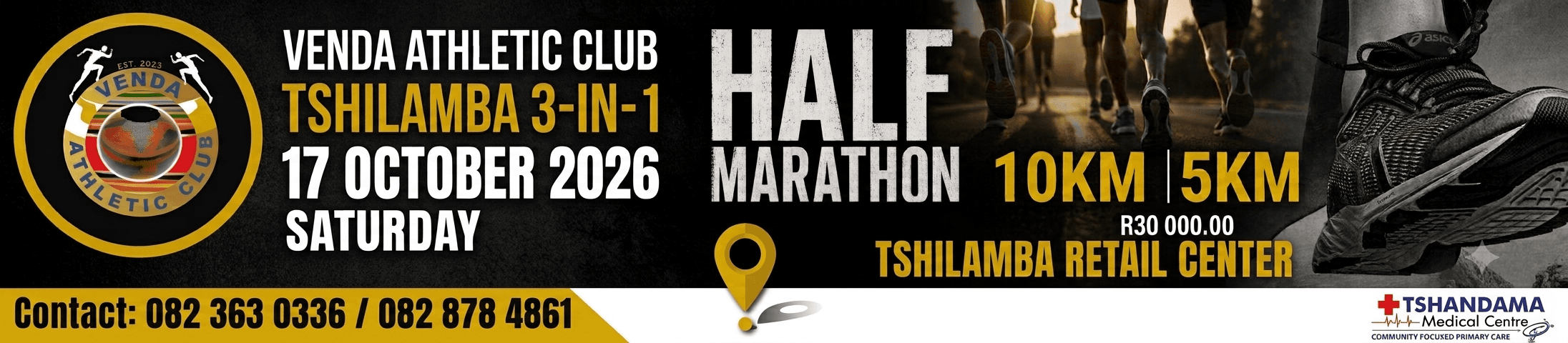 Tshilamba 3in1 Half Marathon 2026