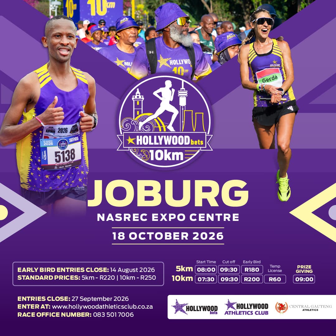 Hollywoodbets Joburg 10km 2026